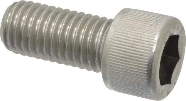 Value Collection - M14x2.00 Metric Coarse Hex Socket Drive, Socket Cap Screw - Grade 18-8 & Austenitic A2 Stainless Steel, Uncoated, Fully Threaded, 30mm Length Under Head - Caliber Tooling