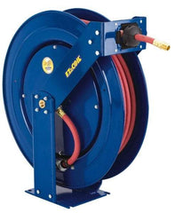 CoxReels - 75' Spring Retractable Hose Reel - 300 psi, Hose Included - Caliber Tooling