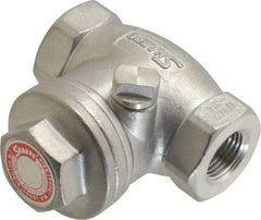 Sharpe Valves - 3/8" Stainless Steel Check Valve - FNPT x FNPT, 200 WOG - Caliber Tooling