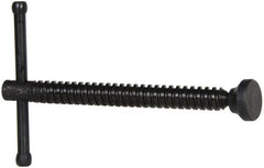 Wilton - Clamp Spindle Assembly - 4-1/4" Thread Length, 3/4" Tip Surface Diam, Use with C-Clamps - Caliber Tooling