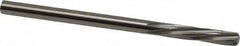 Magafor - 3.3223mm Solid Carbide 6 Flute Chucking Reamer - Spiral Flute, 0.1308" Straight Shank, 19/32" Flute Length, 2-1/4" OAL - Caliber Tooling