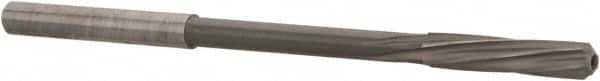 Magafor - 3.9802mm Solid Carbide 6 Flute Chucking Reamer - Spiral Flute, 0.158" Straight Shank, 3/4" Flute Length, 2-61/64" OAL - Caliber Tooling