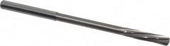 Magafor - 4.0208mm Solid Carbide 6 Flute Chucking Reamer - Spiral Flute, 0.158" Straight Shank, 3/4" Flute Length, 2-61/64" OAL - Caliber Tooling