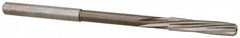 Magafor - 4.38mm Solid Carbide 6 Flute Chucking Reamer - Spiral Flute, 0.177" Straight Shank, 53/64" Flute Length, 3-5/32" OAL - Caliber Tooling