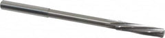 Magafor - 5.62mm Solid Carbide 6 Flute Chucking Reamer - Spiral Flute, 0.216" Straight Shank, 1-1/32" Flute Length, 3-21/32" OAL - Caliber Tooling