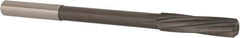 Magafor - 7.54mm Solid Carbide 6 Flute Chucking Reamer - Spiral Flute, 0.276" Straight Shank, 1-7/32" Flute Length, 4-9/32" OAL - Caliber Tooling