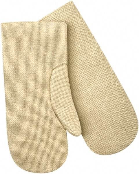 Steiner - Size Universal Wool Lined Fiberglass Heat Resistant Mitten - 14" OAL, Slip-On Cuff - Caliber Tooling