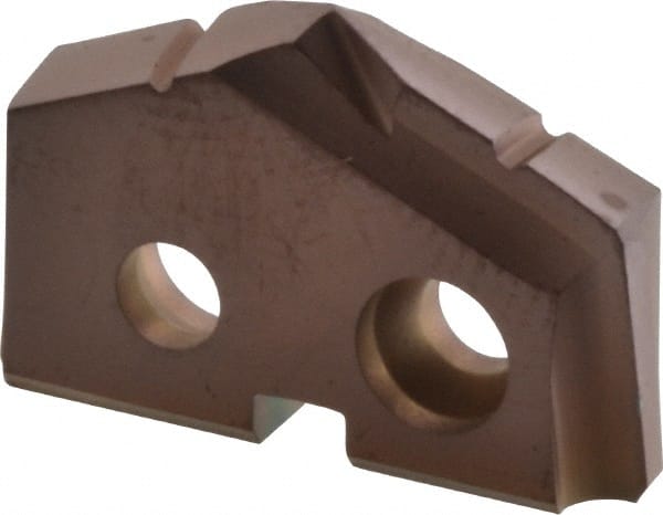 Allied Machine and Engineering - 21/32" Diam 132° Seat Size 0 Spade Drill Insert - Caliber Tooling