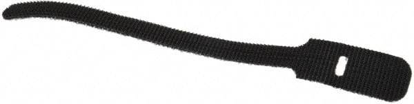 SpeedTech - 6" Long Black Nylon & Polyethylene Hook & Loop Strap - 40 Lb Tensile Strength - Caliber Tooling