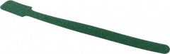 SpeedTech - 9" Long Green Nylon & Polyethylene Mountable Cable Tie - 40 Lb Tensile Strength, 2" Max Bundle Diam - Caliber Tooling