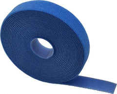 SpeedTech - 15' Long Blue Nylon & Polyethylene Hook & Loop Strap - 50 Lb Tensile Strength - Caliber Tooling