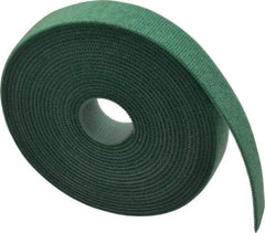 SpeedTech - 15' Long Green Nylon & Polyethylene Hook & Loop Strap - 50 Lb Tensile Strength - Caliber Tooling