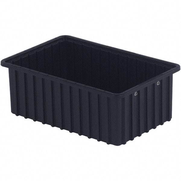 LEWISBins+ - 10-7/8" Wide x 6" High, Black Bin Divider Box - Use with DV1060 Short, DV1660 Long - Caliber Tooling