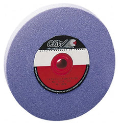 Camel Grinding Wheels - 36 Grit Aluminum Oxide Bench & Pedestal Grinding Wheel - 6" Diam x 1" Hole x 1" Thick, 4456 Max RPM, K Hardness, Very Coarse Grade , Vitrified Bond - Caliber Tooling