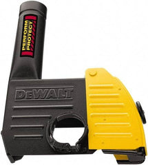 DeWALT - 5 & 6" Diam Grinder Dust Shroud - For Use with Grinder & Vacuum - Caliber Tooling