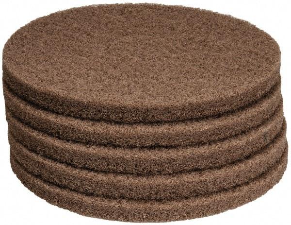 PRO-SOURCE - Polishing Pad - 14" Machine, Tan Pad, Polyester - Caliber Tooling