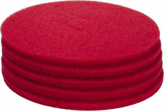 PRO-SOURCE - Polishing Pad - 20" Machine, Red Pad, Polyester - Caliber Tooling