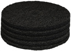 PRO-SOURCE - Stripping Pad - 17" Machine, Black Pad, Polyester - Caliber Tooling