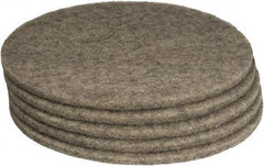 PRO-SOURCE - Polishing Pad - 27" Machine, Black Pad, Polyester - Caliber Tooling