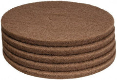 PRO-SOURCE - Polishing Pad - 19" Machine, Tan Pad, Polyester - Caliber Tooling