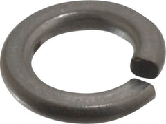 Value Collection - #10, 0.047" Thick Split Lock Washer - 316 Stainless Steel, Uncoated, 0.193" Min ID, 0.2" Max ID - Caliber Tooling