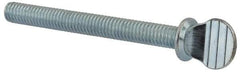 Value Collection - 5/16-18 Oval Shoulder Steel Thumb Screw - 3" OAL, 0.67" Head Height, Zinc-Plated Finish - Caliber Tooling