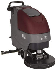 Minuteman - 20" Cleaning Width, Battery Powered Floor Scrubber - 0.75 (Brush) & 0.75 (Vacuum) hp, 180 RPM, 45" Water Lift, 12 Gal Tank Capacity, Series E20 - Caliber Tooling