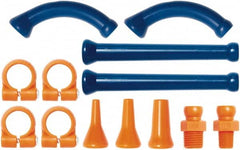 Loc-Line - 1/4" Hose Inside Diam, Coolant Hose Extension Element Kit - For Use with Loc-Line Modular Hose System - Caliber Tooling