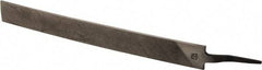 PFERD - 14" Long, Bastard Cut, Flat American-Pattern File - Single/Curved Cut, 0.38" Overall Thickness, Flexible, Tang - Caliber Tooling