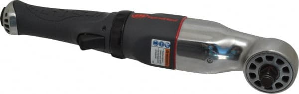 Ingersoll-Rand - 1/2" Drive, 7,100 RPM, 45 to 160 Ft/Lb Torque Impact Wrench - Angled Handle, 3.5 CFM, 1/4" NPT Inlet - Caliber Tooling