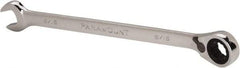 Paramount - 5/16" 12 Point Offset Combination Wrench - 15° Offset Angle, 5" OAL, Chrome Vanadium Steel, Polished Finish - Caliber Tooling