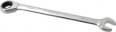 Paramount - 7/16" 12 Point Offset Combination Wrench - 15° Offset Angle, 5-1/2" OAL, Chrome Vanadium Steel, Polished Finish - Caliber Tooling