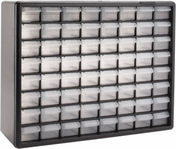 Akro-Mils - 64 Drawer, Small Parts Cabinet - 6-3/8" Deep x 20" Wide x 15-13/16" High - Caliber Tooling