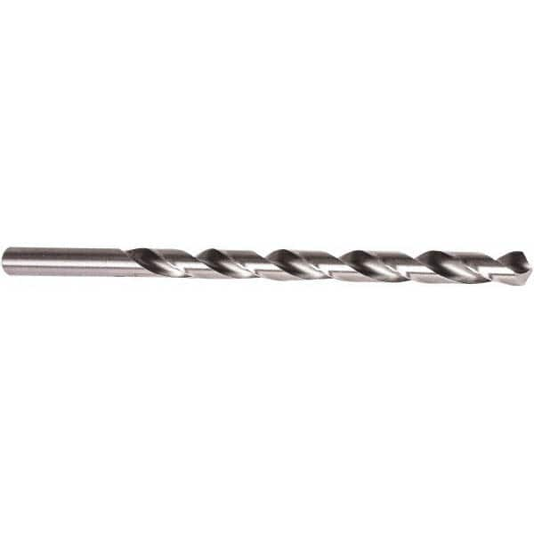 Extra Length Drill Bit: 0.4688″ Dia, 118 °, High Speed Steel Uncoated, 6″ Flute Length, 8″ OAL, Spiral Flute, Straight-Cylindrical Shank, Series 860