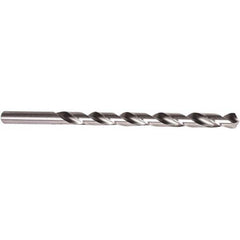 Extra Length Drill Bit: 0.4688″ Dia, 118 °, High Speed Steel Uncoated, 6″ Flute Length, 8″ OAL, Spiral Flute, Straight-Cylindrical Shank, Series 860