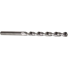 Precision Twist Drill - 1/2" 135° Parabolic Flute High Speed Steel Taper Length Drill Bit - Caliber Tooling