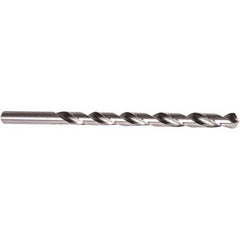 Precision Twist Drill - 37/64" 118° 2-Flute High Speed Steel Extra Length Drill Bit - Caliber Tooling