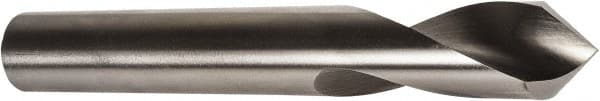 Precision Twist Drill - 1/4" Body Diam, 120°, 2-1/2" OAL, High Speed Steel Spotting Drill - Caliber Tooling