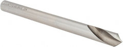 Precision Twist Drill - 1/2" Body Diam, 90°, 6" OAL, High Speed Steel Spotting Drill - Caliber Tooling