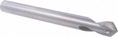 Precision Twist Drill - 1" Body Diam, 90°, 10" OAL, High Speed Steel Spotting Drill - Caliber Tooling