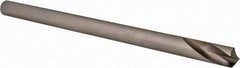 Precision Twist Drill - 1/2" Body Diam, 120°, 8" OAL, High Speed Steel Spotting Drill - Caliber Tooling