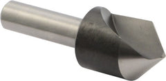 Precision Twist Drill - 3/4" Head Diam, 3/8" Shank Diam, 1 Flute 90° High Speed Steel Countersink - Caliber Tooling