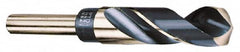 Interstate - 1-7/32" Drill, 118° Point, Cobalt Silver Deming & Reduced Shank Drill Bit - Caliber Tooling