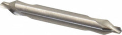 Precision Twist Drill - #3 Plain Cut 60° Incl Angle High Speed Steel Combo Drill & Countersink - Caliber Tooling