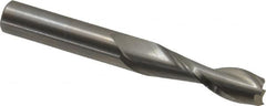 Onsrud - 3/8" Cutting Diam x 1-1/4" Length of Cut, 2 Flute, Upcut Spiral Router Bit - Uncoated, Right Hand Cut, Solid Carbide, 3" OAL x 3/8" Shank Diam, Double Edge, 30° Helix Angle - Caliber Tooling