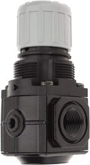 Norgren - 3/8" NPT Relief Valve - 1.6 CV Rate, 48 CFM, 150 Max psi, Knob Adjustment Actuator - Caliber Tooling