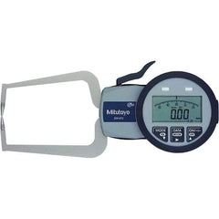 Mitutoyo - Electronic Caliper Gages Type: Outside Minimum Measurement (mm): 0.0000 - Caliber Tooling