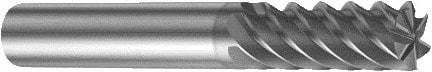 Sandvik Coromant - 16mm, 6 Flute, Single End, Solid Carbide, Corner Chamfer End Mill - 92mm OAL, Right Hand Flute, 32mm LOC, Right Hand Cut - Caliber Tooling