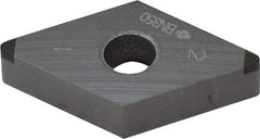 Sumitomo - 2NU-DNGA432 Grade BN350 PCBN Turning Insert - Uncoated, 55° Diamond, 1/2" Inscr Circle, 3/16" Thick, 1/32" Corner Radius - Caliber Tooling