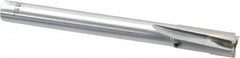 Made in USA - 7/16" Diam, 3/8" Shank, Diam, 3 Flutes, Straight Shank, Interchangeable Pilot Counterbore - Caliber Tooling